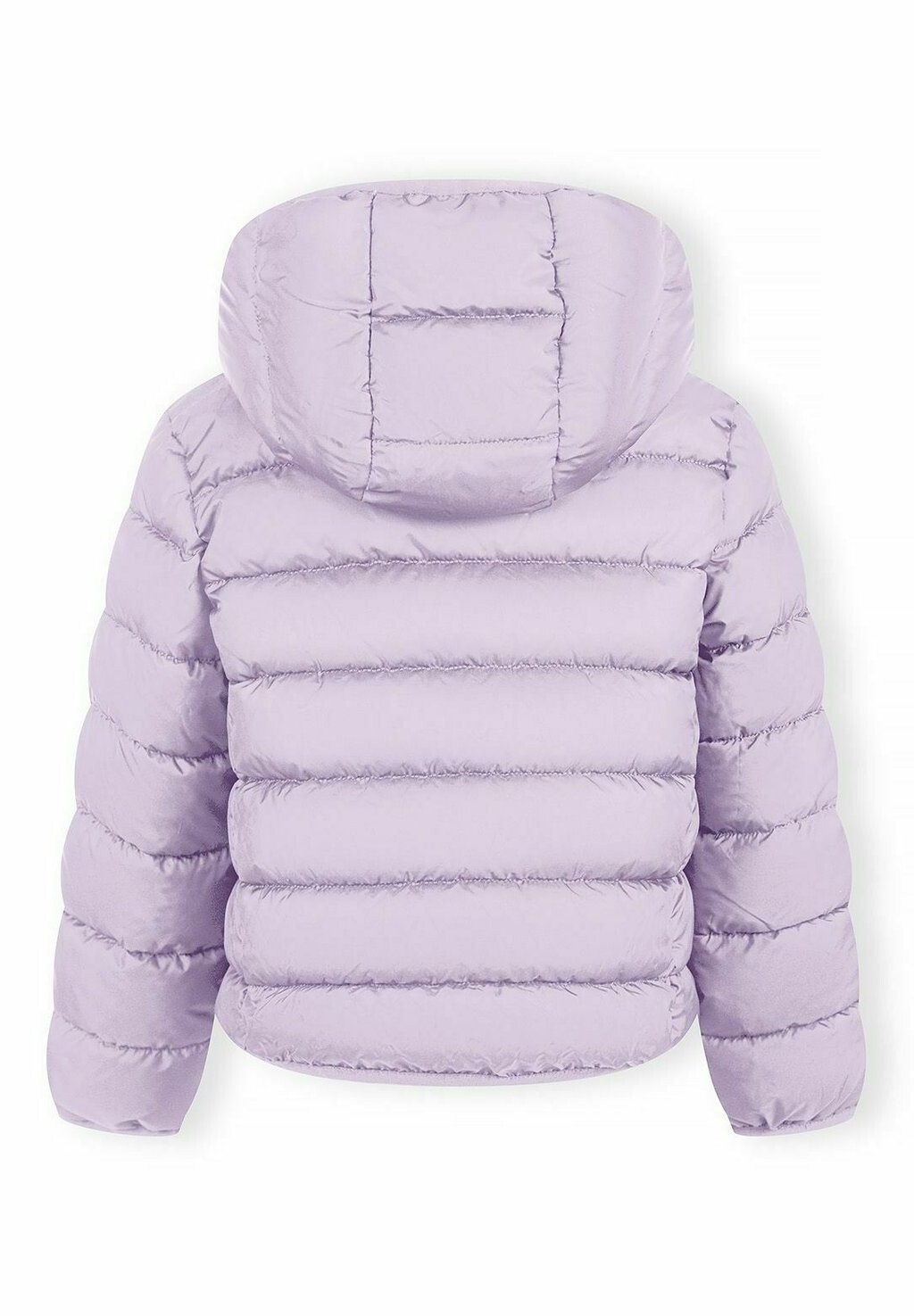 Межсезонная куртка HOODED PADDED PUFFER MINOTI, сирень — фото 2
