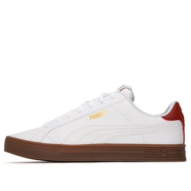 

Кеды PUMA Smash Vulc V3 Lo 'White Chili Oil Gum', красный