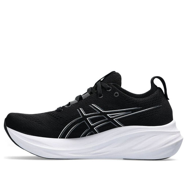 Кроссовки гель нимбус 26 ширина Asics, черный