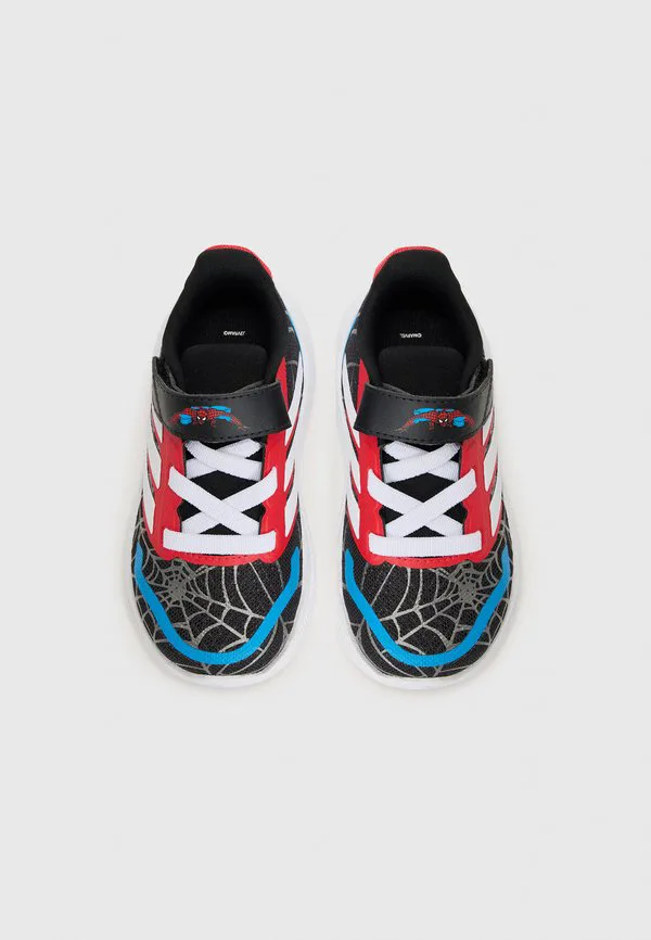 Кроссовки для бега по шоссе runfalcon унисекс Adidas Performance, Black/White/Pure Ruby — фото 4