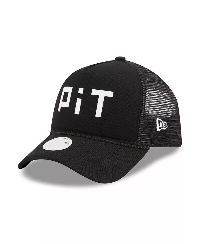 

Женская черная регулируемая кепка Pittsburgh Steelers McGee Trucker 9FORTY New Era
