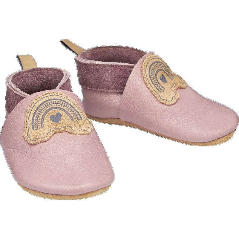 

Кожаные туфли старого розового размера. ХL 22/23 Babydream, 1 шт.