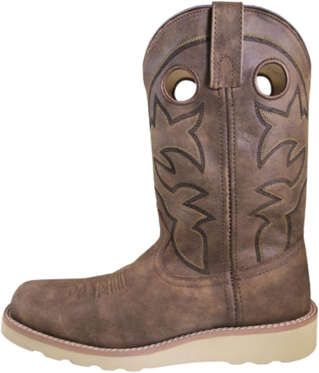 

Мужские вестерн-бутсы Smoky Mountain Branson с квадратным носком, модель 4200 Smoky Mountain Boots, коричневый