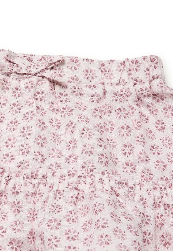 Юбка-Карандаш с эластичным поясом и бантом United Colors Of Benetton, Pink — фото 3
