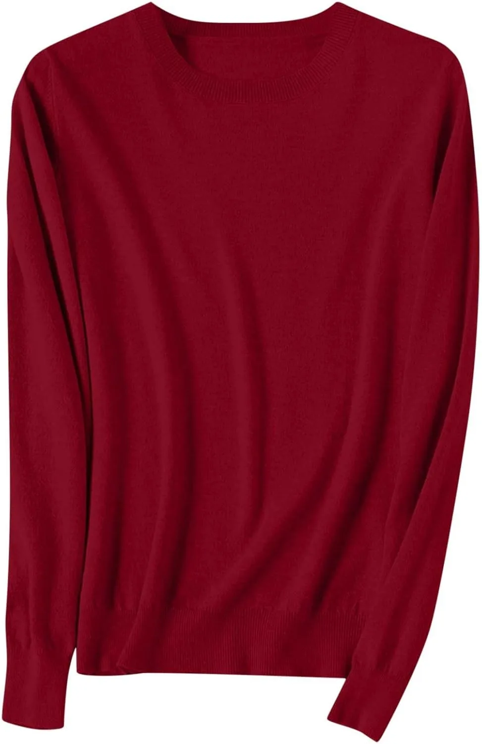 

XUNRYAN женский свитер Casual, вязаный, с ребристой вязкой, Slim Fit, с длинными рукавами