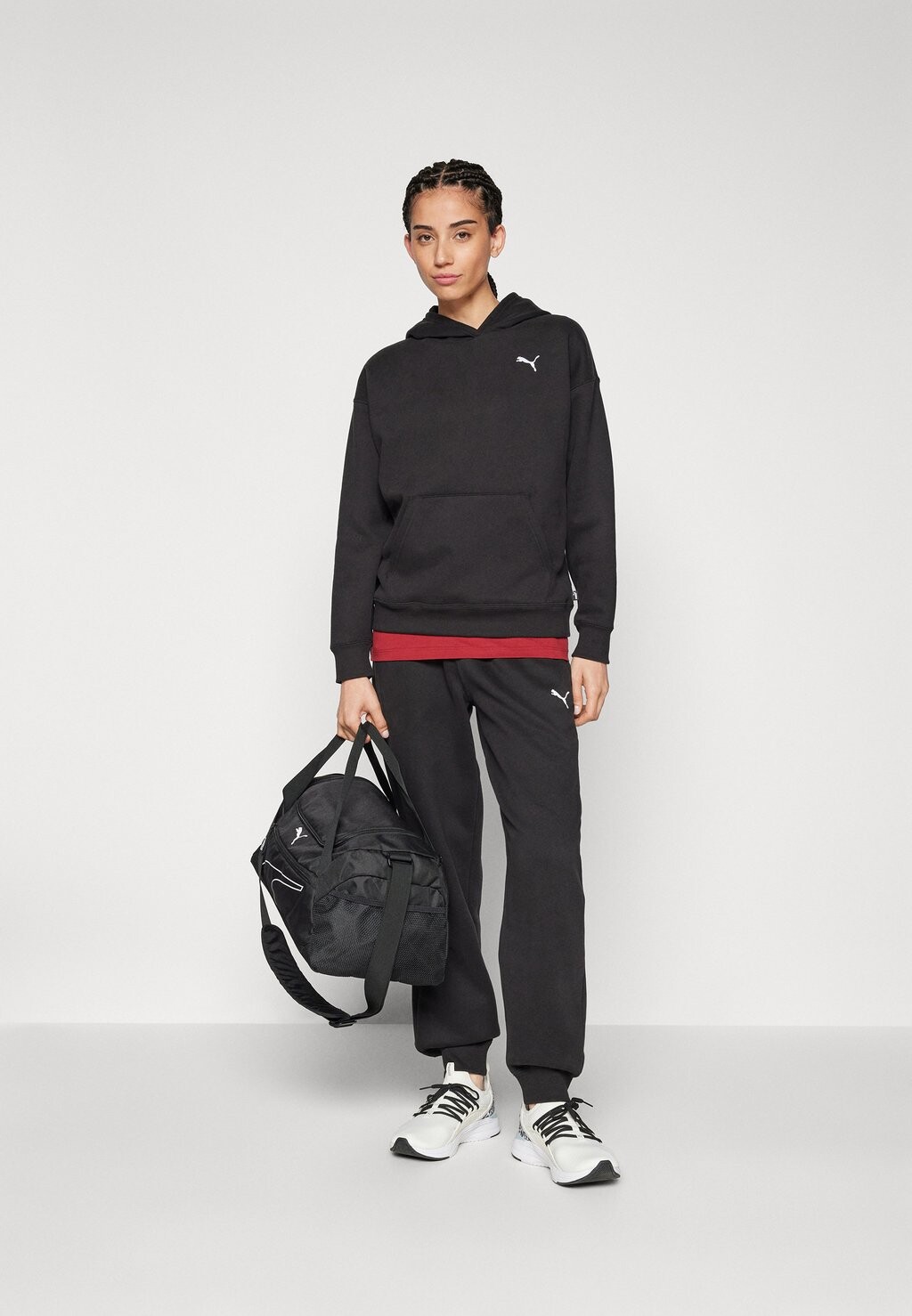 

Спортивный костюм LOUNGEWEAR TRACKSUIT SET Puma, черный