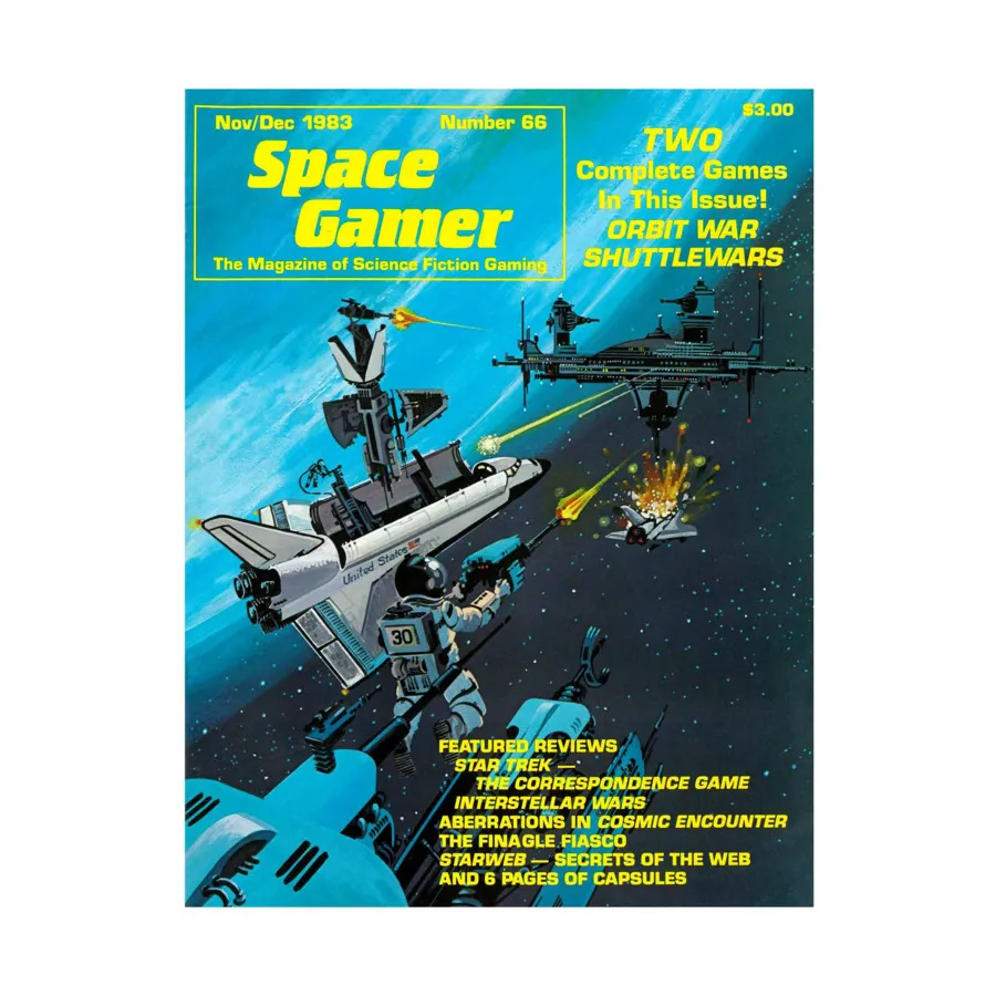 

Журнал #66 w/Orbit War & Shuttlewars, Space Gamer Magazine (Various Publishers)