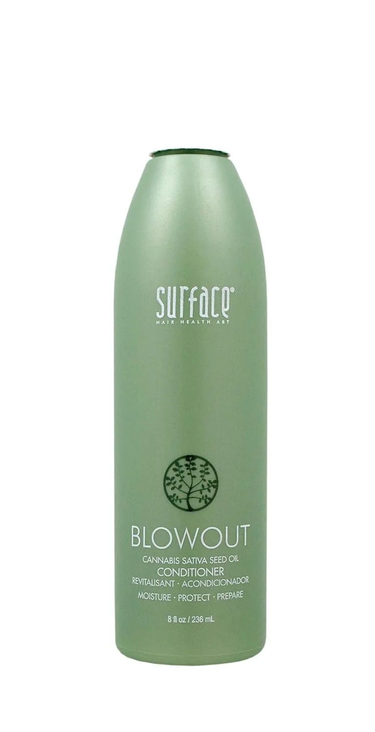 Кондиционер для укладки волос Surface Hair Blowout - органические ингредиенты для женщин и мужчин, термостойкий, с маслом бабассу для более длительной укладки. 237 мл