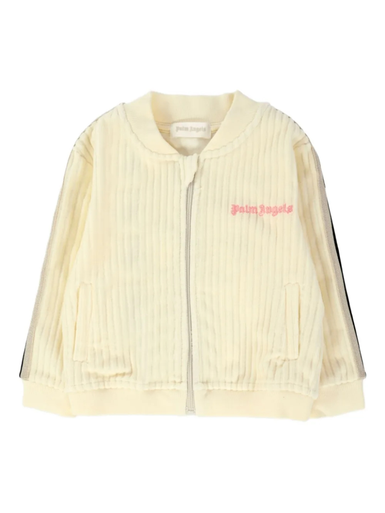 

Куртка-бомбер Palm Angels Kids с вышитым логотипом, желтый