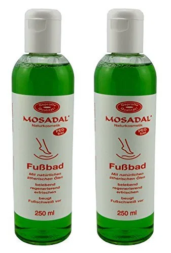 Концентрат для ванн для ног Mosadal 250 мл, 2 шт. Mosadal