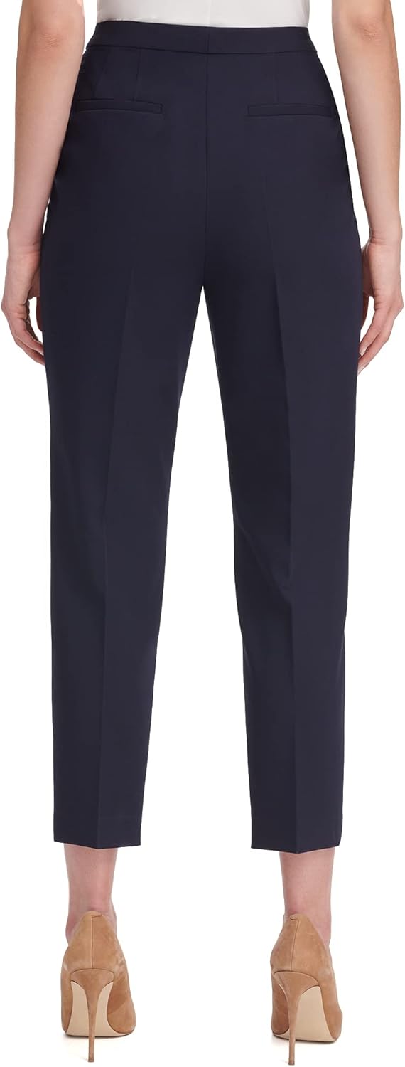 Женские брюки Tommy Hilfiger Sloane с эластичной талией и щиколоткой, Deep Midnight — фото 2