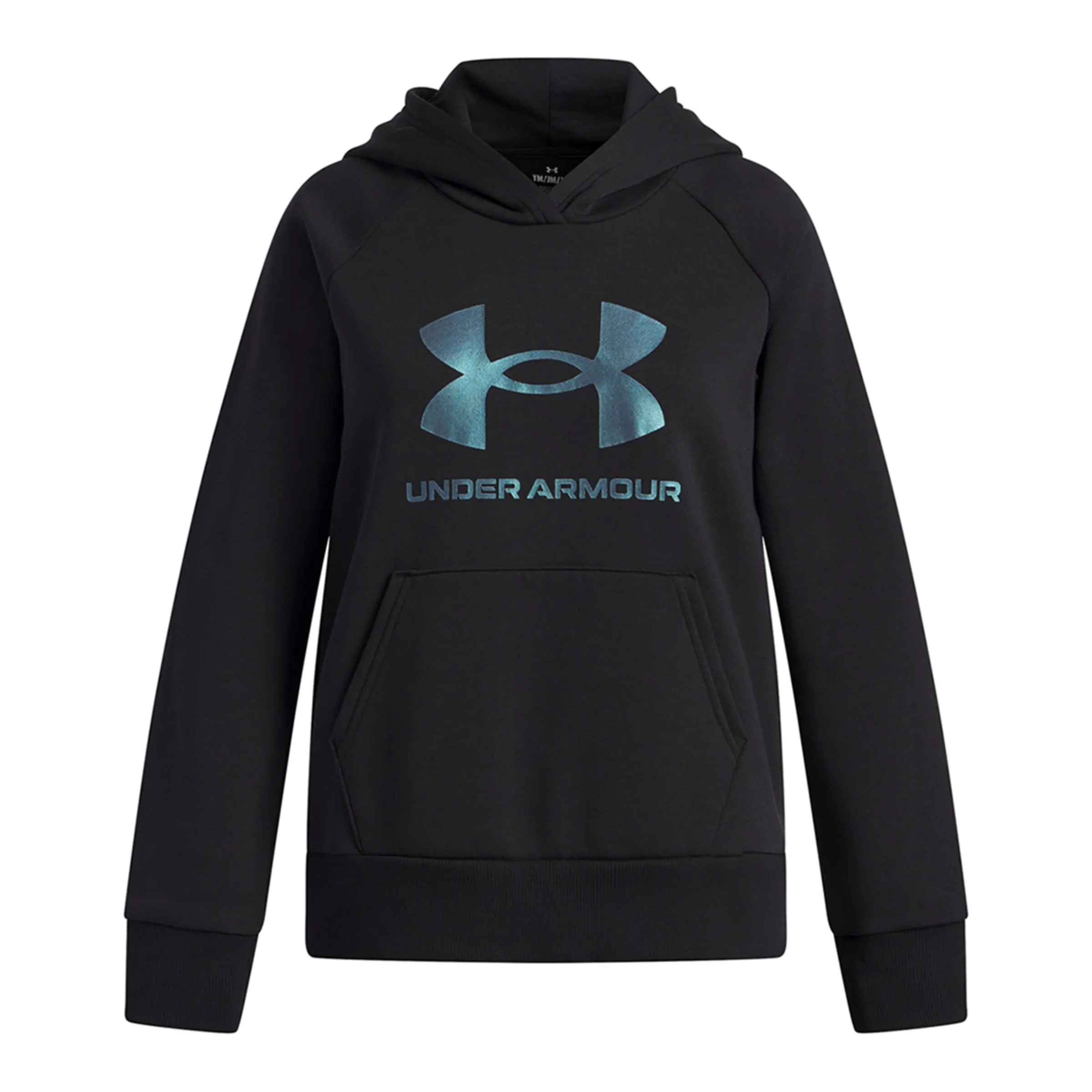 

Детская толстовка Rival Flc Shimmer Hdy Under Armour, черный