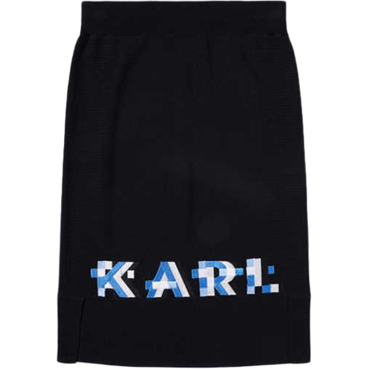 

KARL LAGERFELD / Karl Lagerfeld Jeans Повседневная короткая юбка KARL LAGERFELD черного цвета