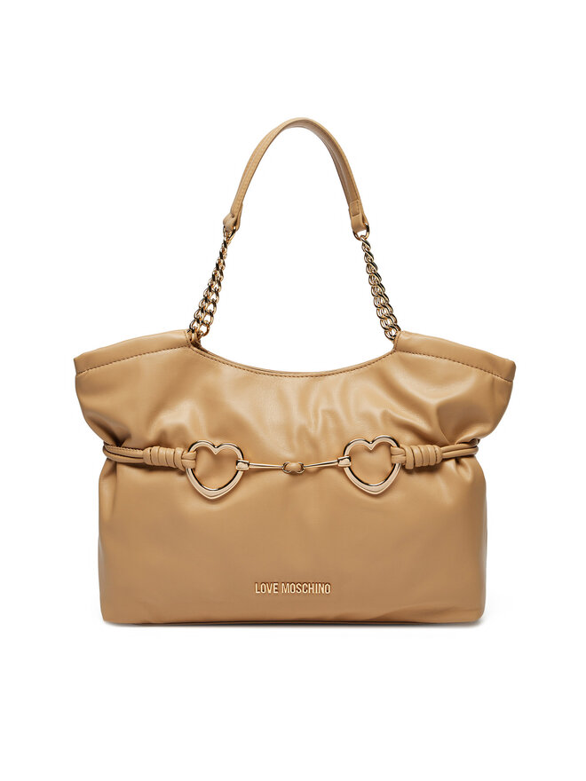 

Сумка-шоппер LOVE MOSCHINO, бежевый