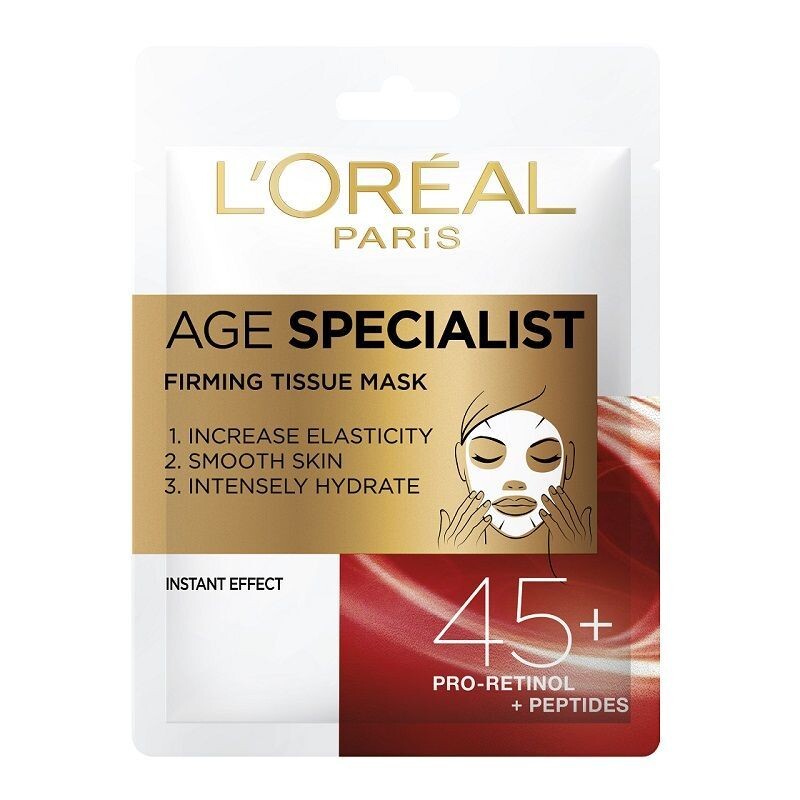 

L’Oréal Age Specialist 45+ тканевая маска для лица, 28 g