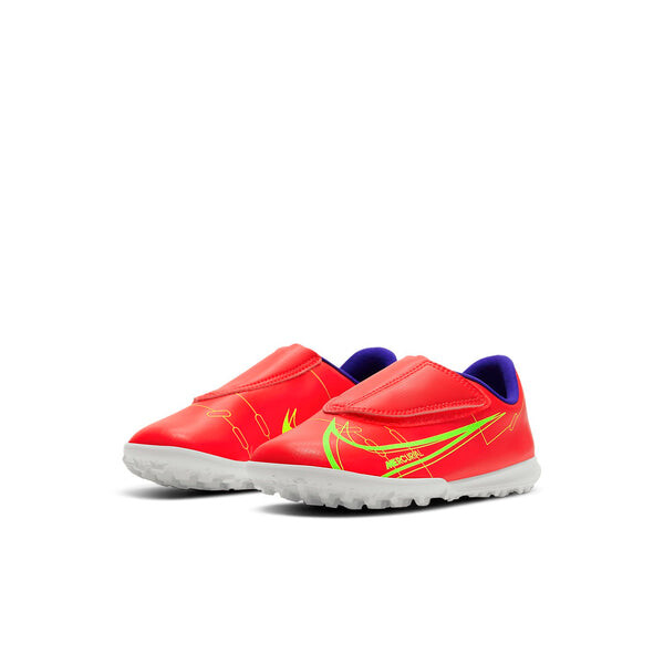 Кроссовки jr vapor 14 club tf turf v Nike, красный — фото 3
