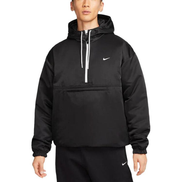 Куртка nrg solo swoosh атласный анорак Nike, черный — фото 4