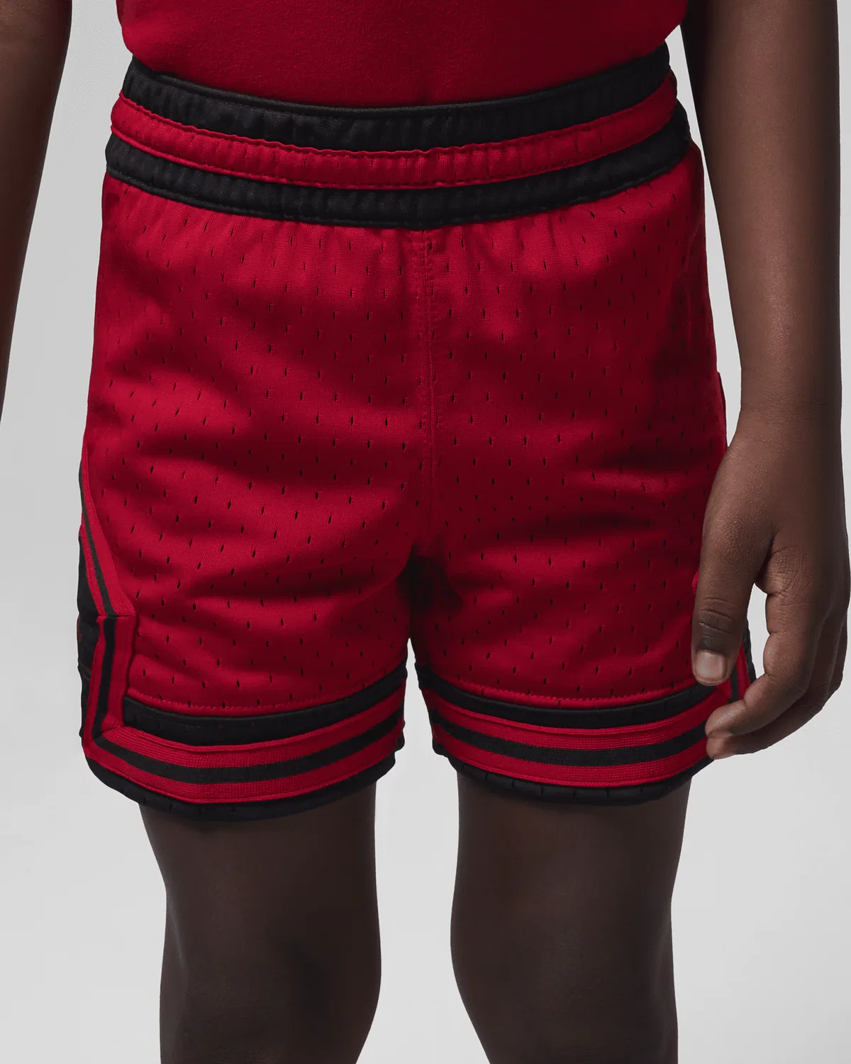 Детские шорты Jordan Toddler Dri-FIT Diamond Sport, Gym Red — фото 2