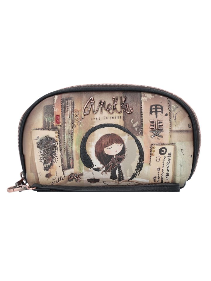 

Anekke Черный RFID-кошелек Shoen, 22 см, разноцветный