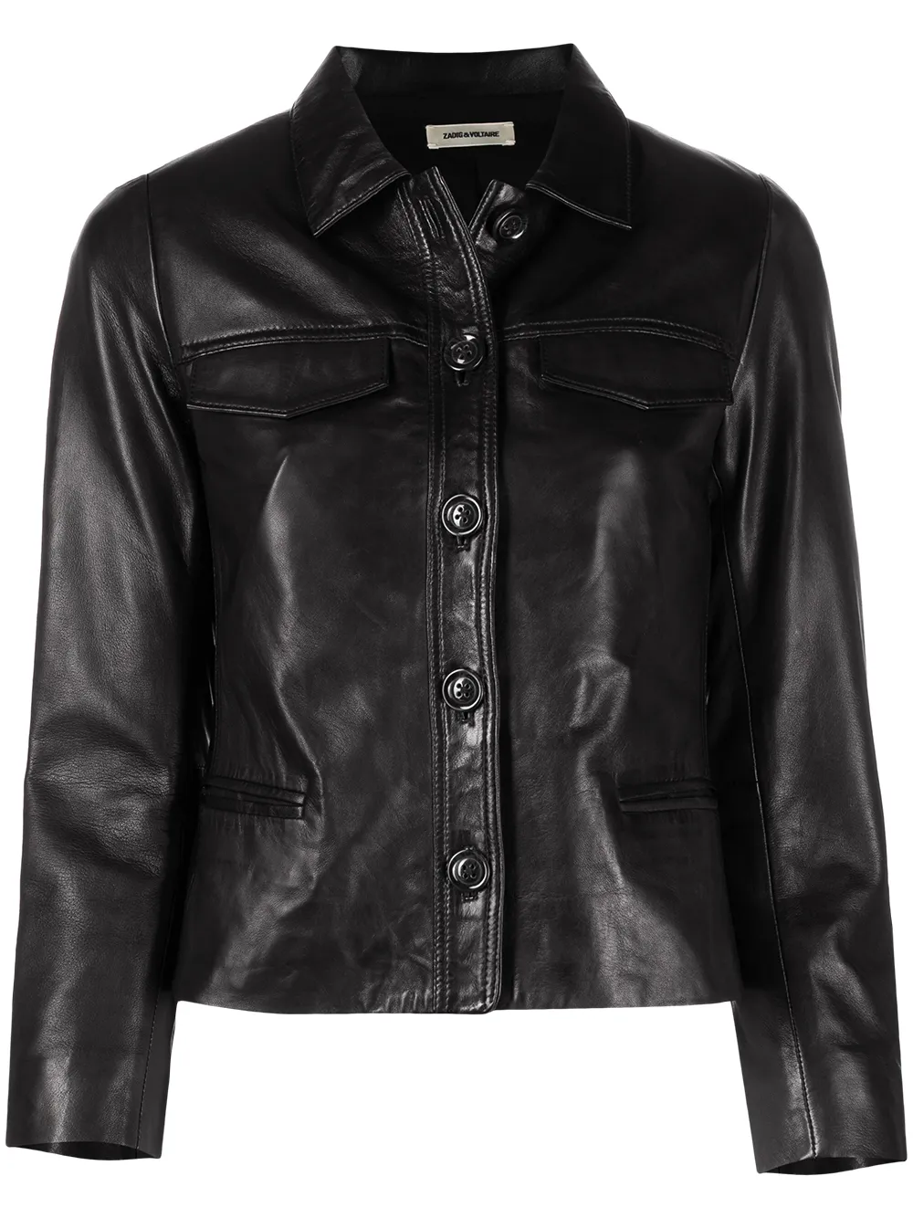 

Куртка на пуговицах Zadig&Voltaire, черный