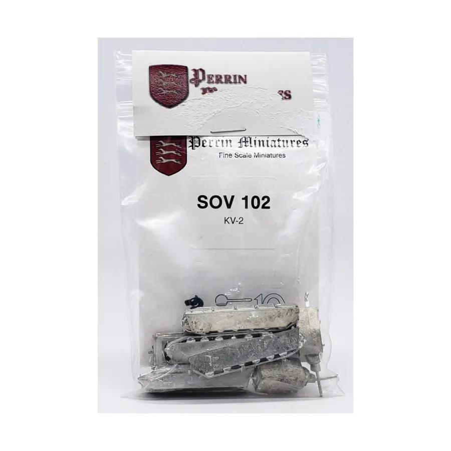 

КВ-2, WWII Miniatures - USSR (10mm) (Perrin Miniatures)
