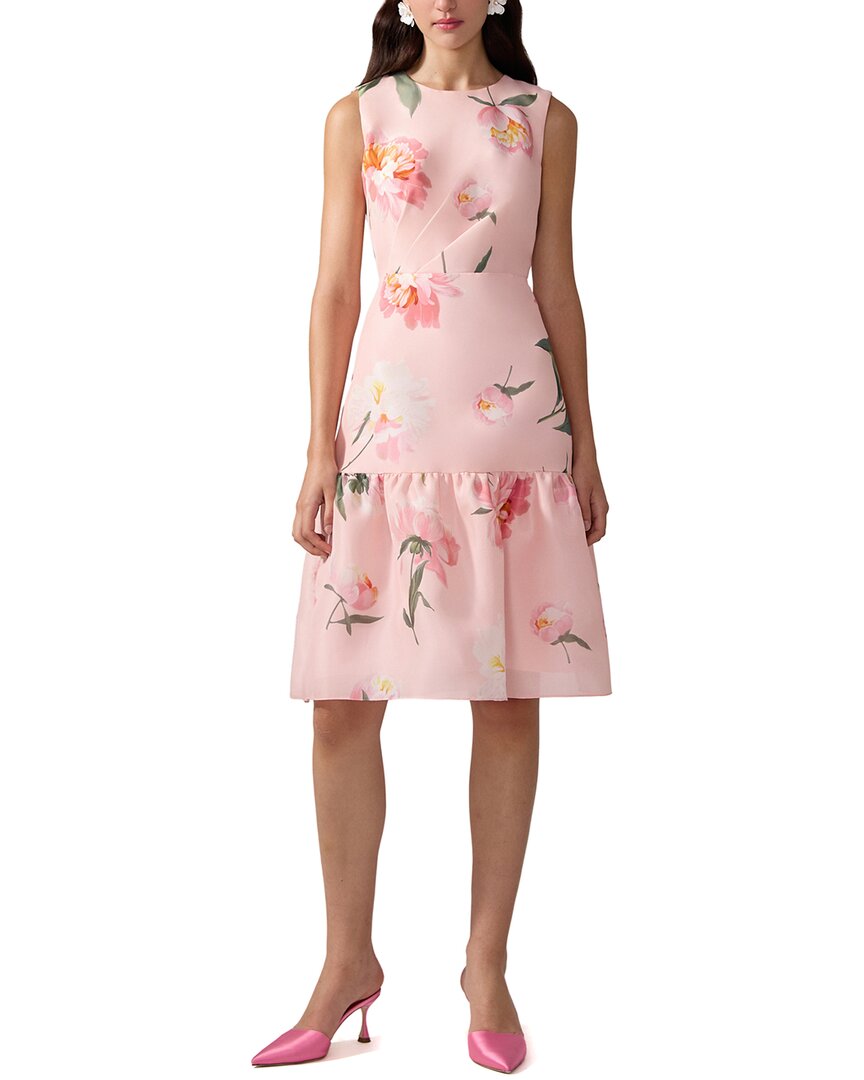 

Carolina Herrera Бесшовное шелковое платье, розовый