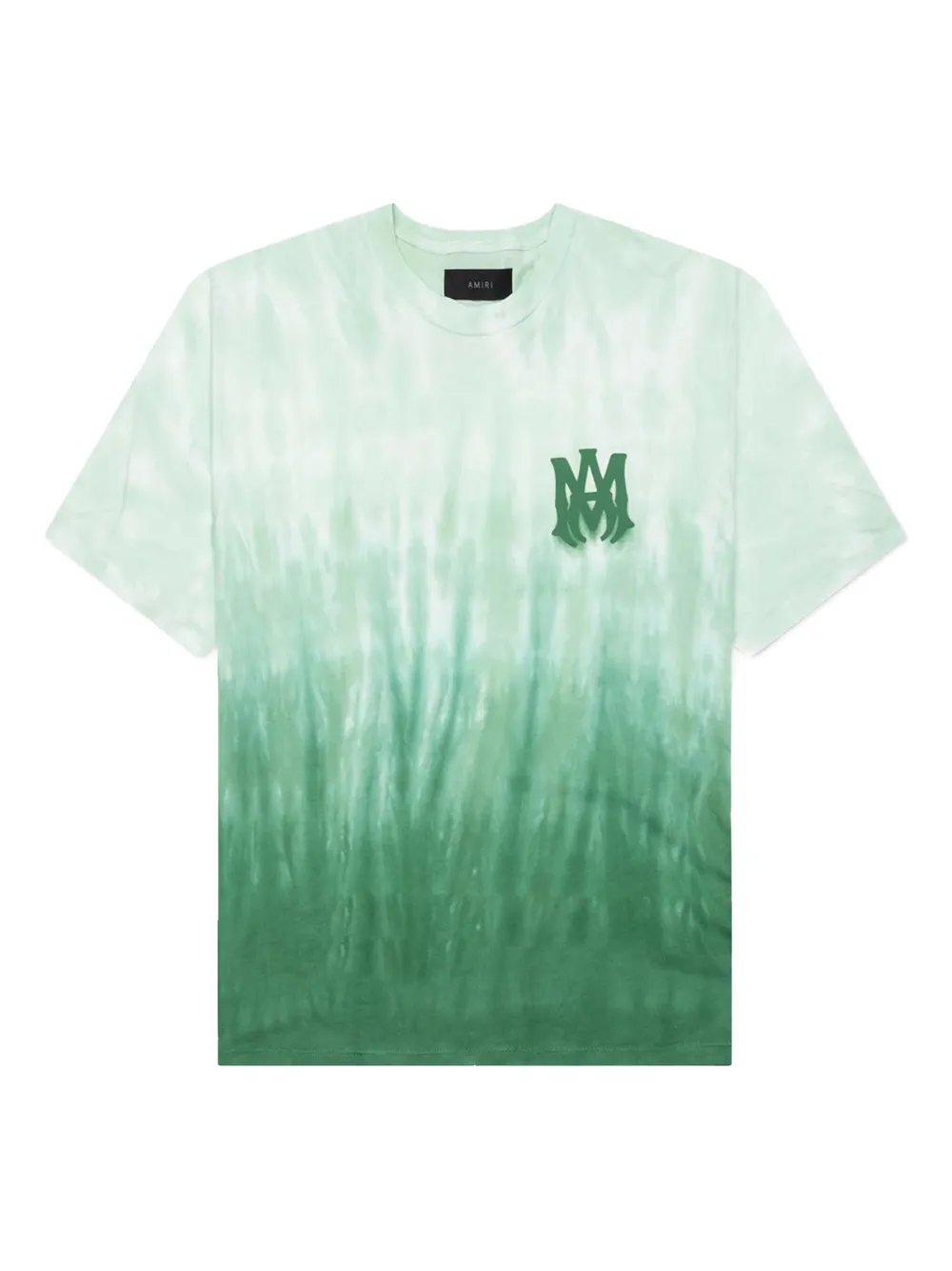 

Футболка MA Logo Dip Dye AMIRI, зеленый