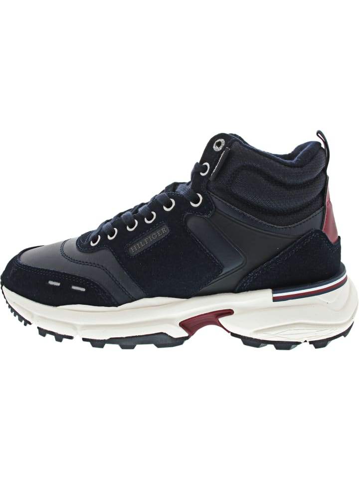 

Tommy Hilfiger Кроссовки Runner Cordura высокие синие
