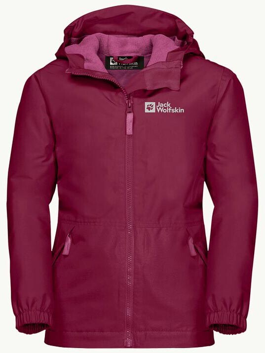 

Куртка Jack Wolfskin SNOWY DAYS KIDS, фиолетовый