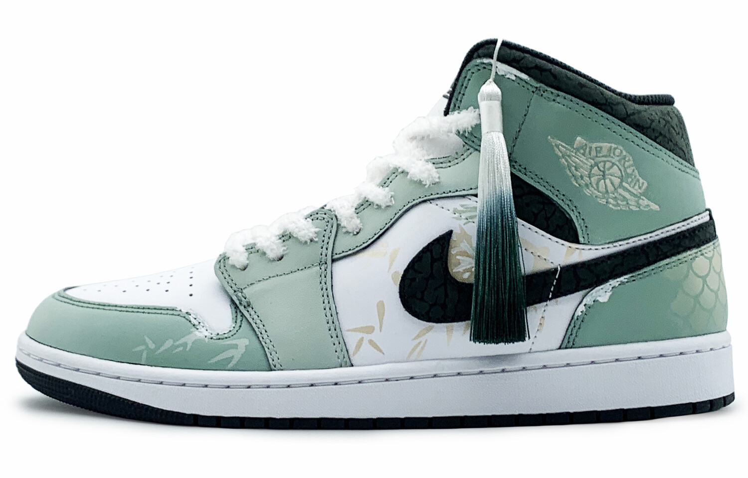 

Jordan Air Jordan 1 винтажные баскетбольные кроссовки мужские, Green, Зеленый, Jordan Air Jordan 1 винтажные баскетбольные кроссовки мужские, Green