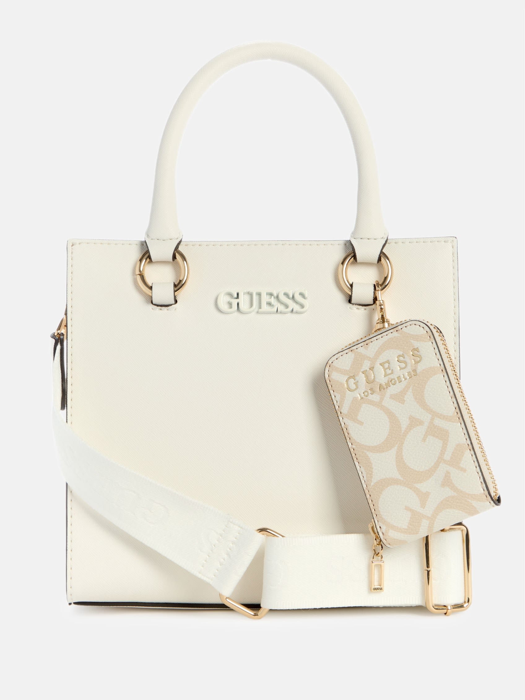 

Маленькая сумка Zinnia Guess Factory, цвет milk, Белый, Маленькая сумка Zinnia Guess Factory, цвет milk