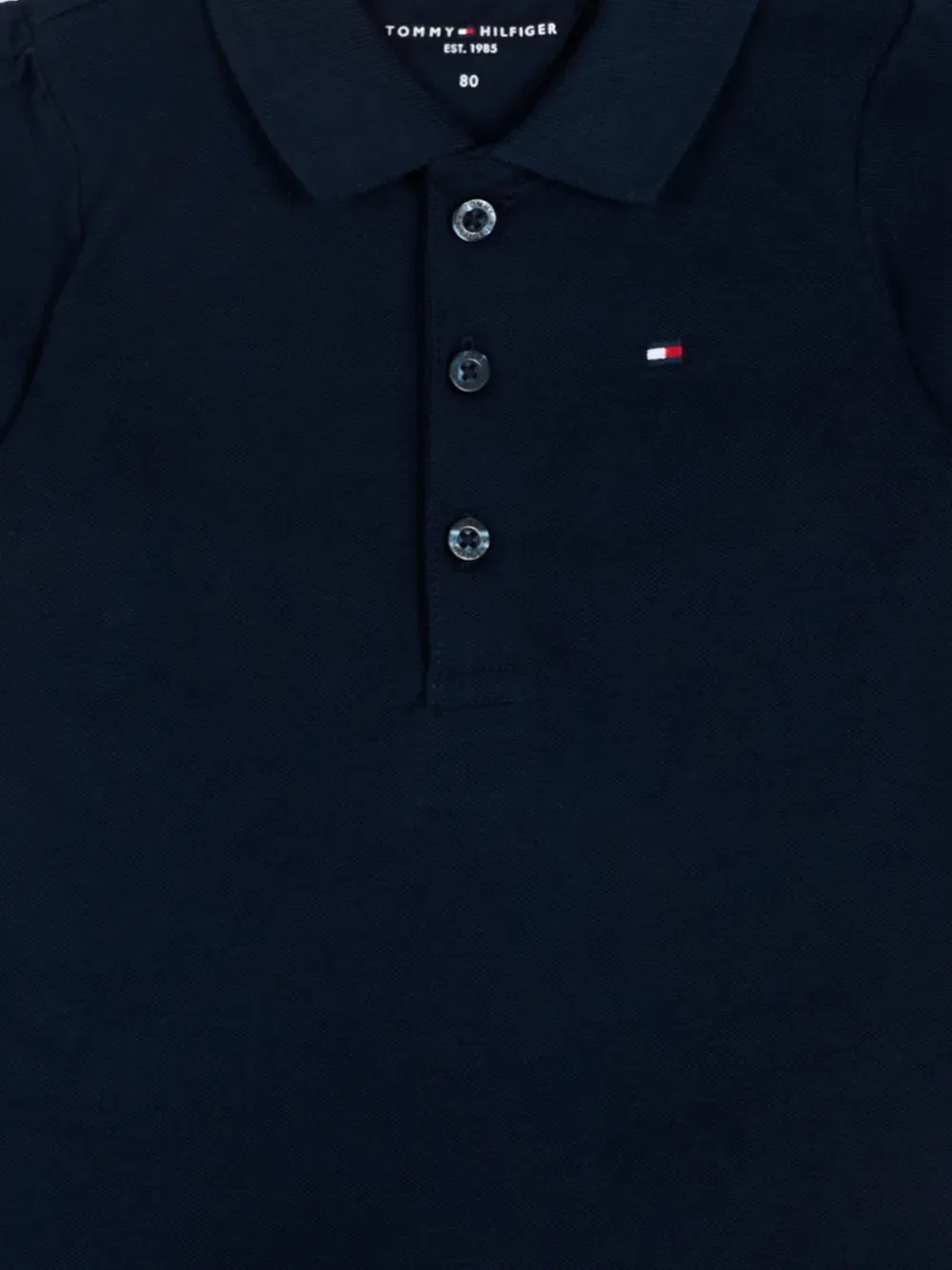 Платье с короткими рукавами и оборками Tommy Hilfiger Junior, синий — фото 3