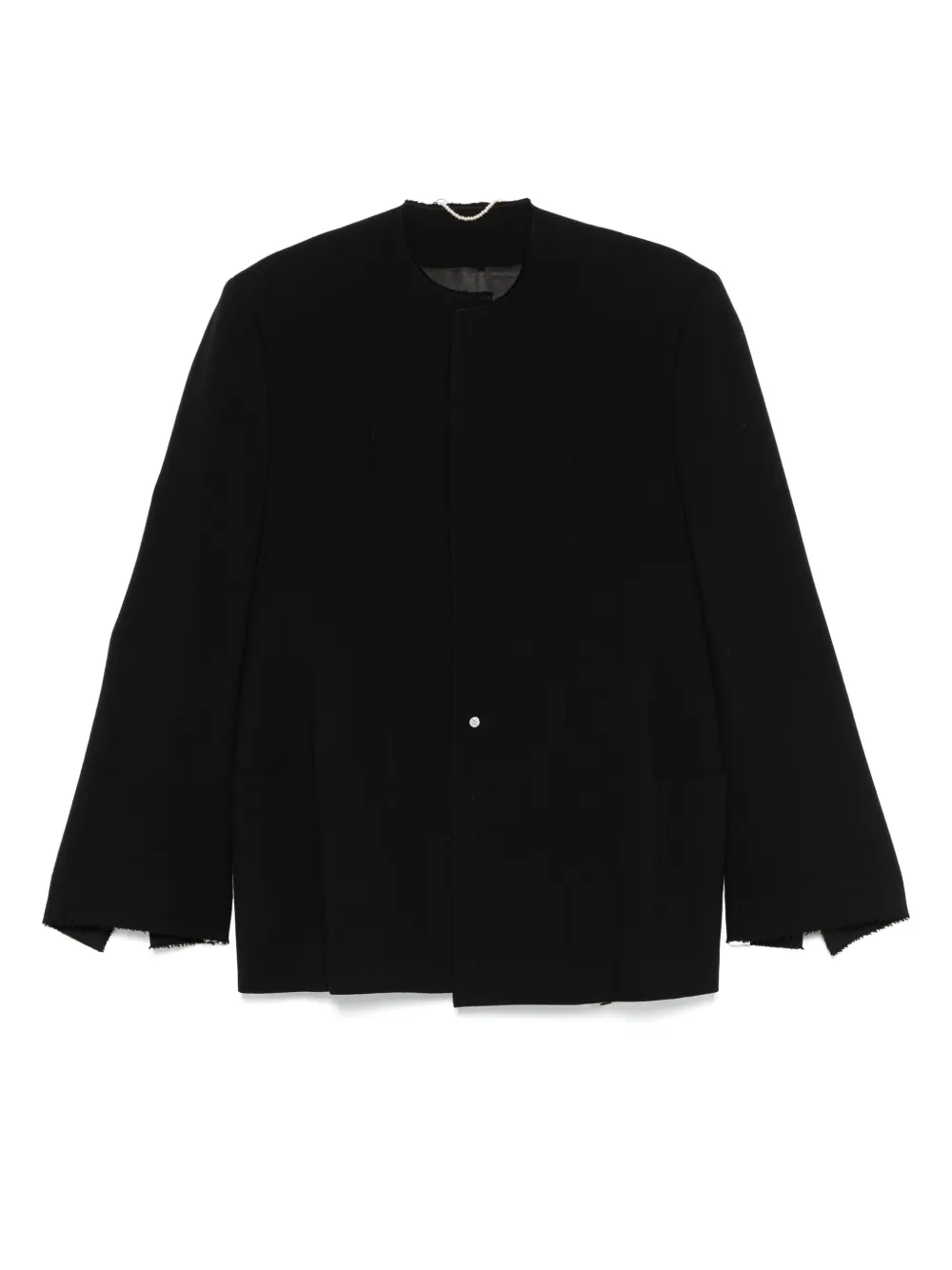 

Шерстяная куртка Carven, черный