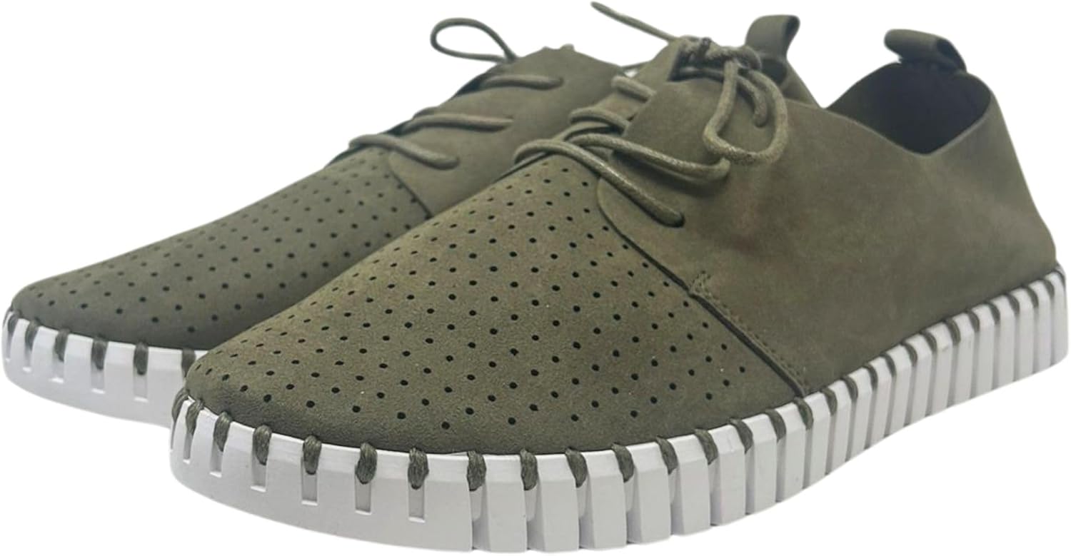 

Мужские кроссовки Ilse Jacobsen HORNBAEK Tulip141MEN, Повседневная мода, оливковый