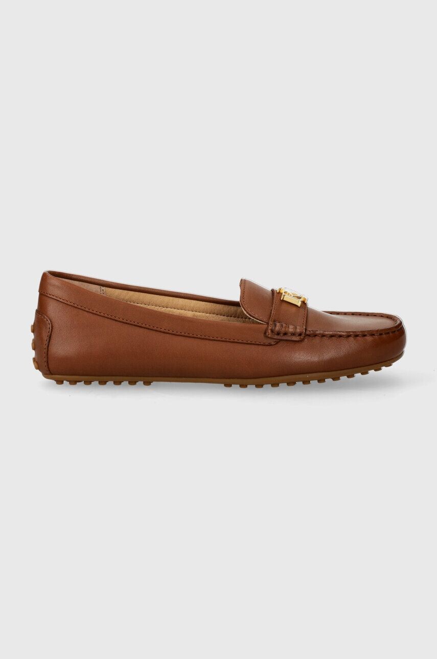 

Кожаные лоферы Lauren Ralph Barnsbury Lauren Ralph Lauren, коричневый