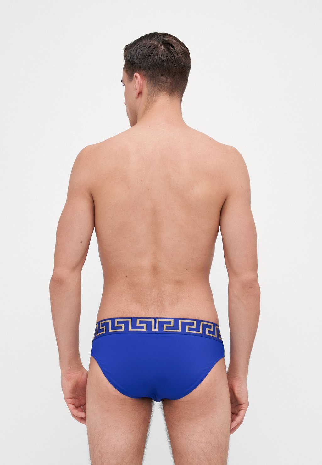 Купальник SWIM LOW RISE VITA NEW LOGO Versace, синий — фото 3