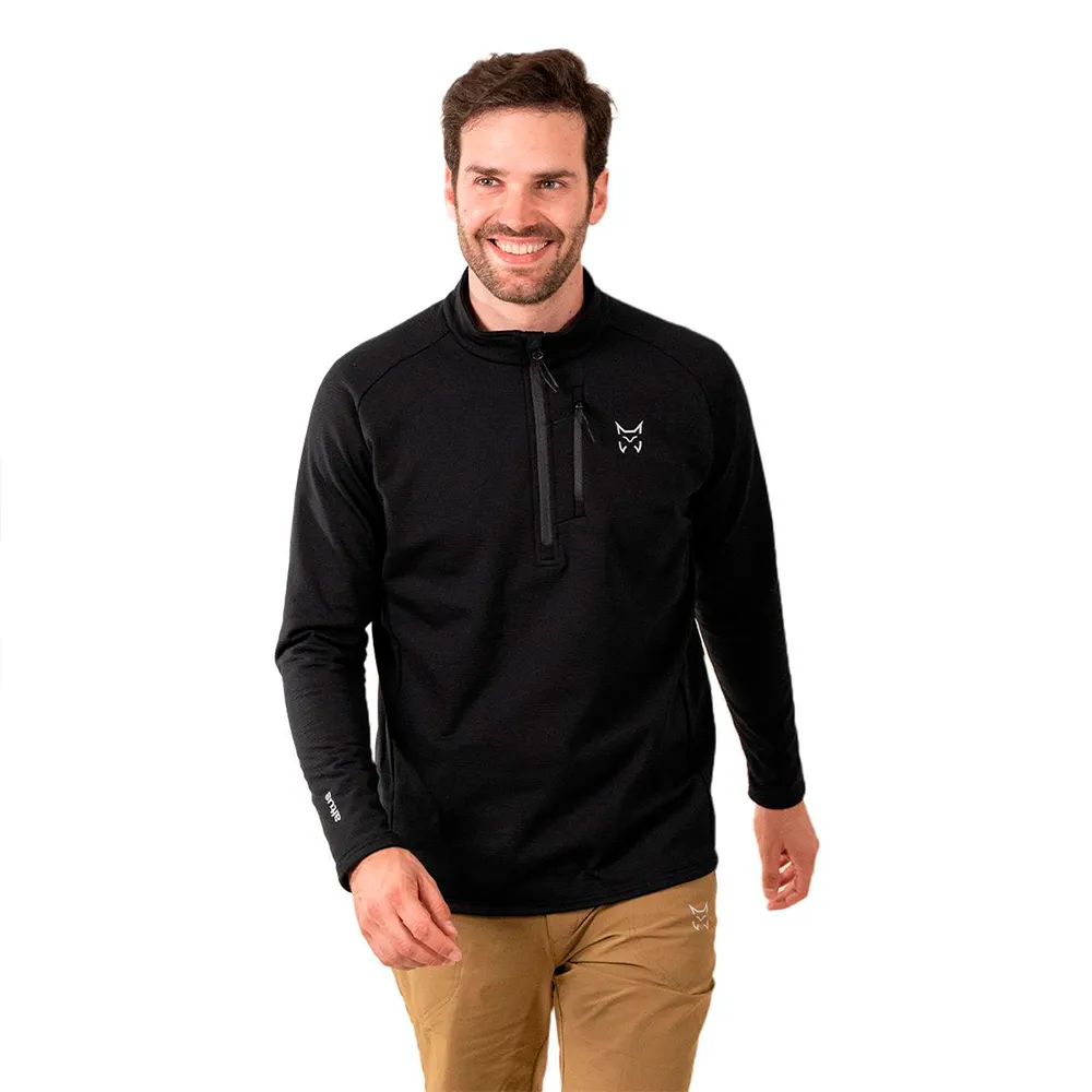 

Футболка с длинным рукавом Altus Malaren half zip, черный