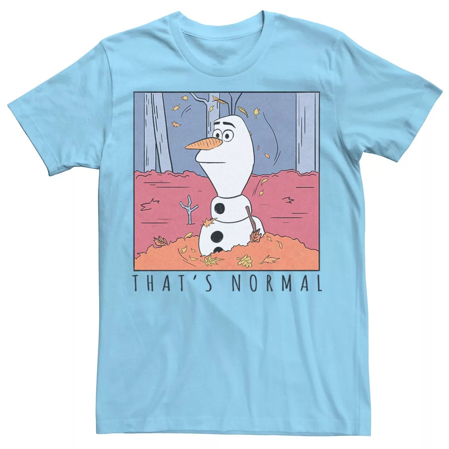 

Мужская футболка Frozen 2 Olaf This's Normal Disney