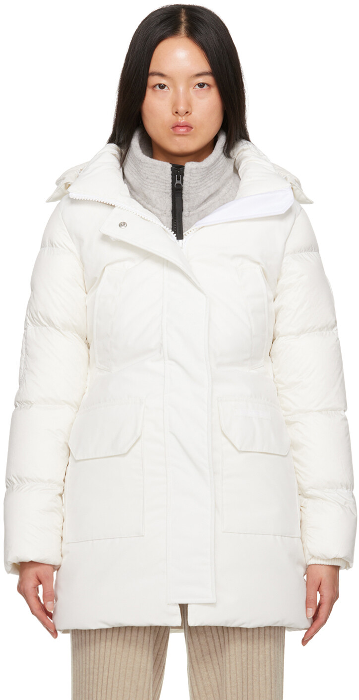 

Белый пуховик Canada Goose Paradigm Trillium