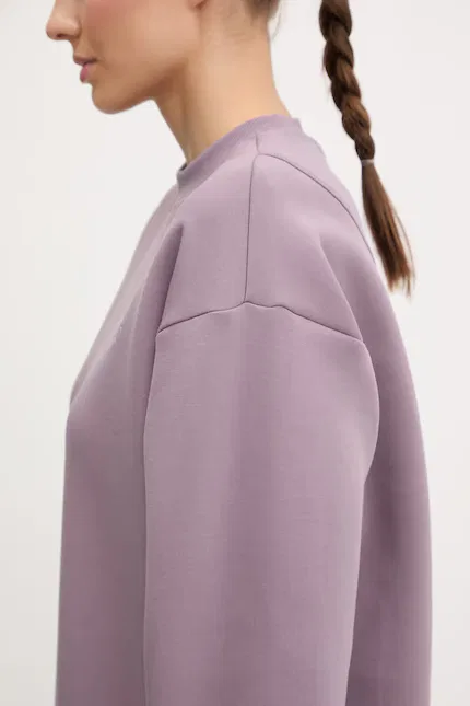 Худи женское с принтом Adidas by Stella McCartney, фиолетовый — фото 4