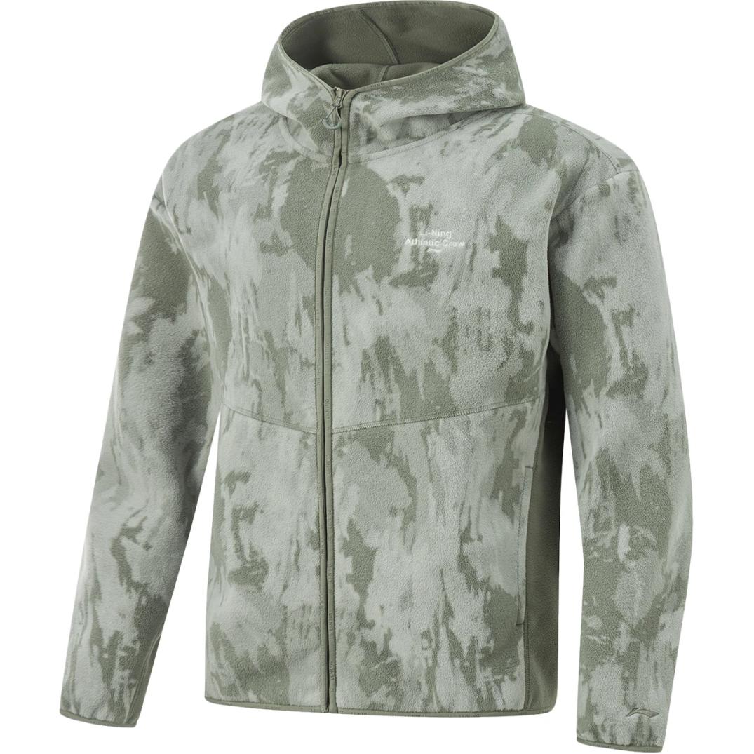 

LINING Куртка мужская спортивная, Snail Smoky Green