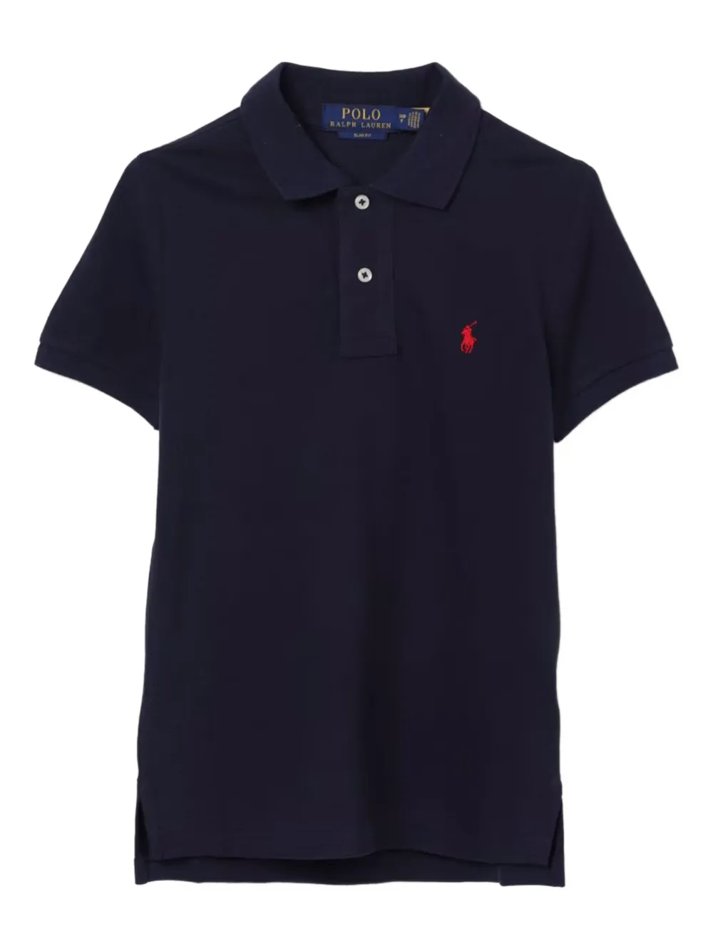 

Поло на пуговицах Polo Ralph Lauren Kids, синий