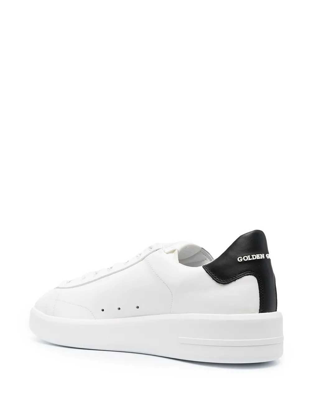 Кроссовки Pure на шнуровке GOLDEN GOOSE, белый — фото 3