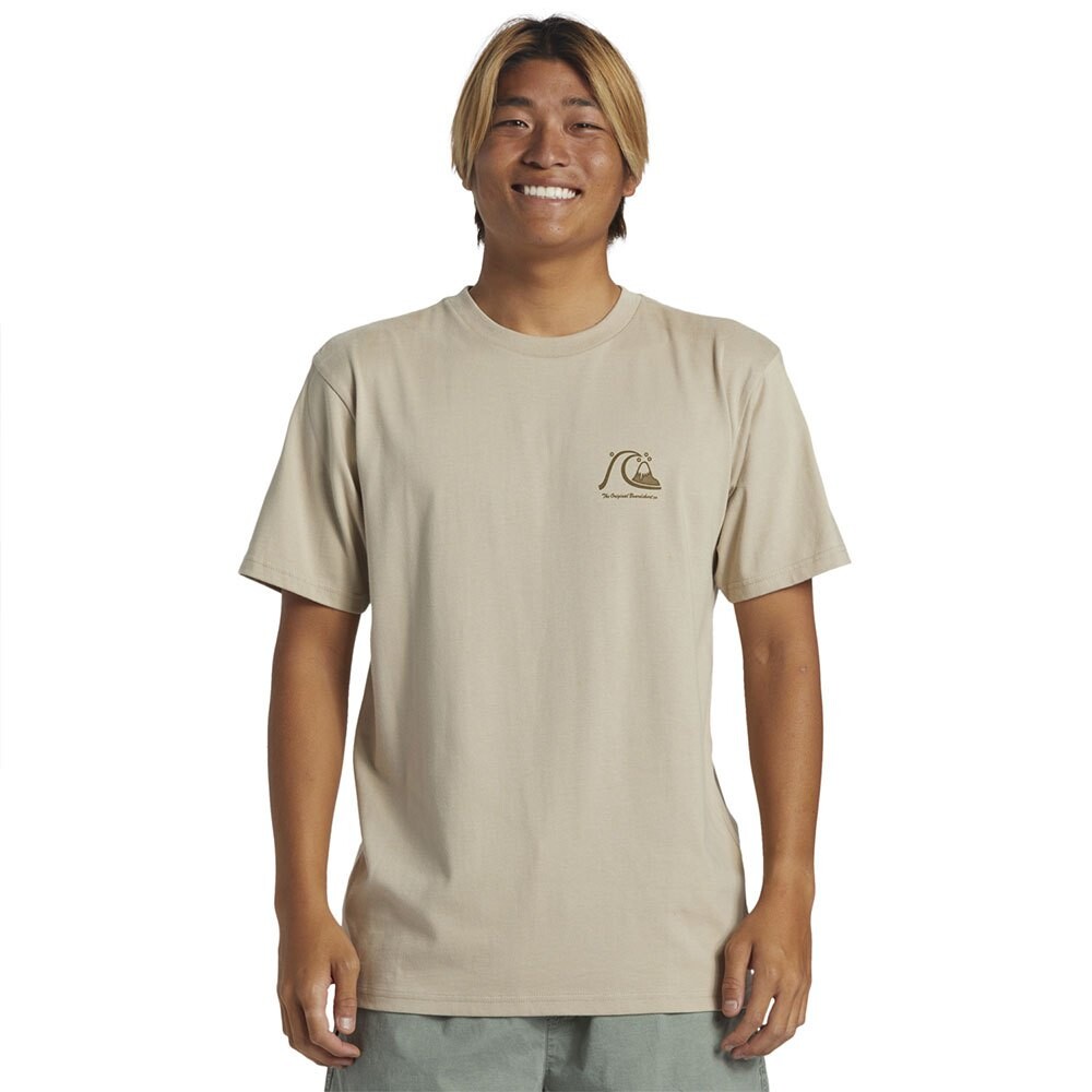 

Футболка с коротким рукавом Quiksilver The Original Bo, бежевый