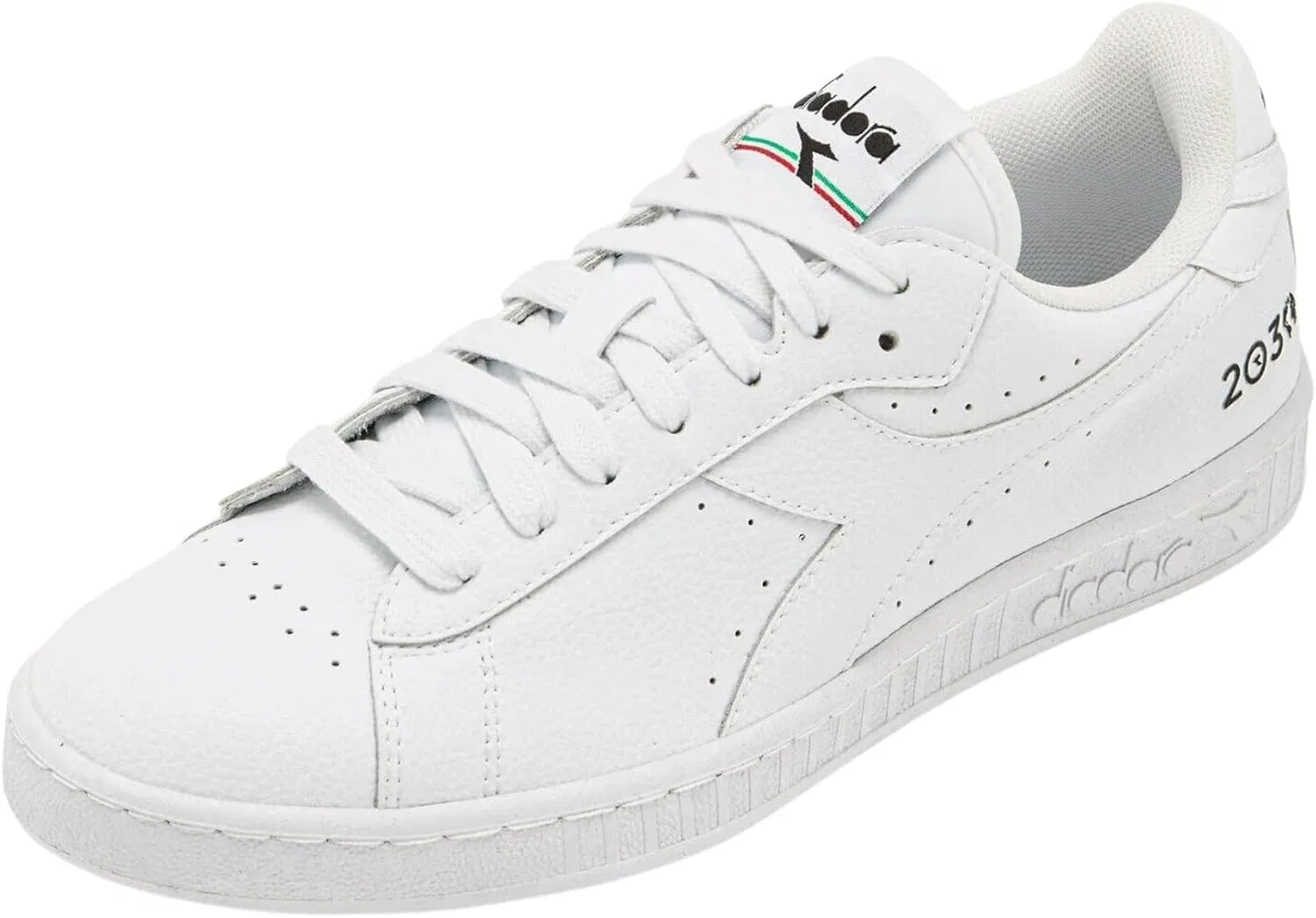 Кроссовки Diadora Unisex Gymnastics Shoes, Optical White — фото 4
