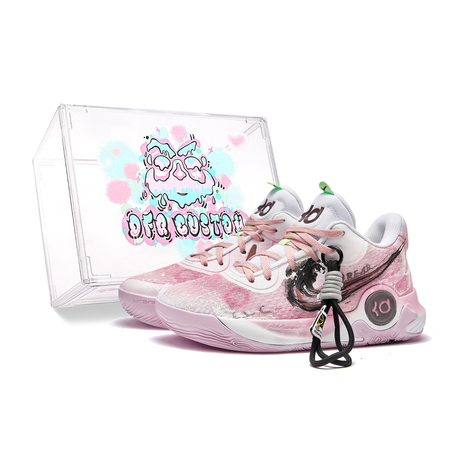 

Кроссовки Nike Vintage Basketball Shoes Unisex Mid-top Pink, розовый