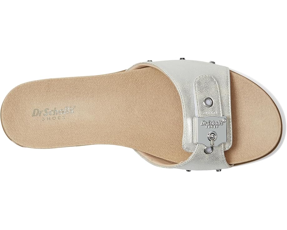 Сандалии Dr. Scholl's Nice Iconic Flat Sandal, цвет Metallic Silver Grey — фото 2