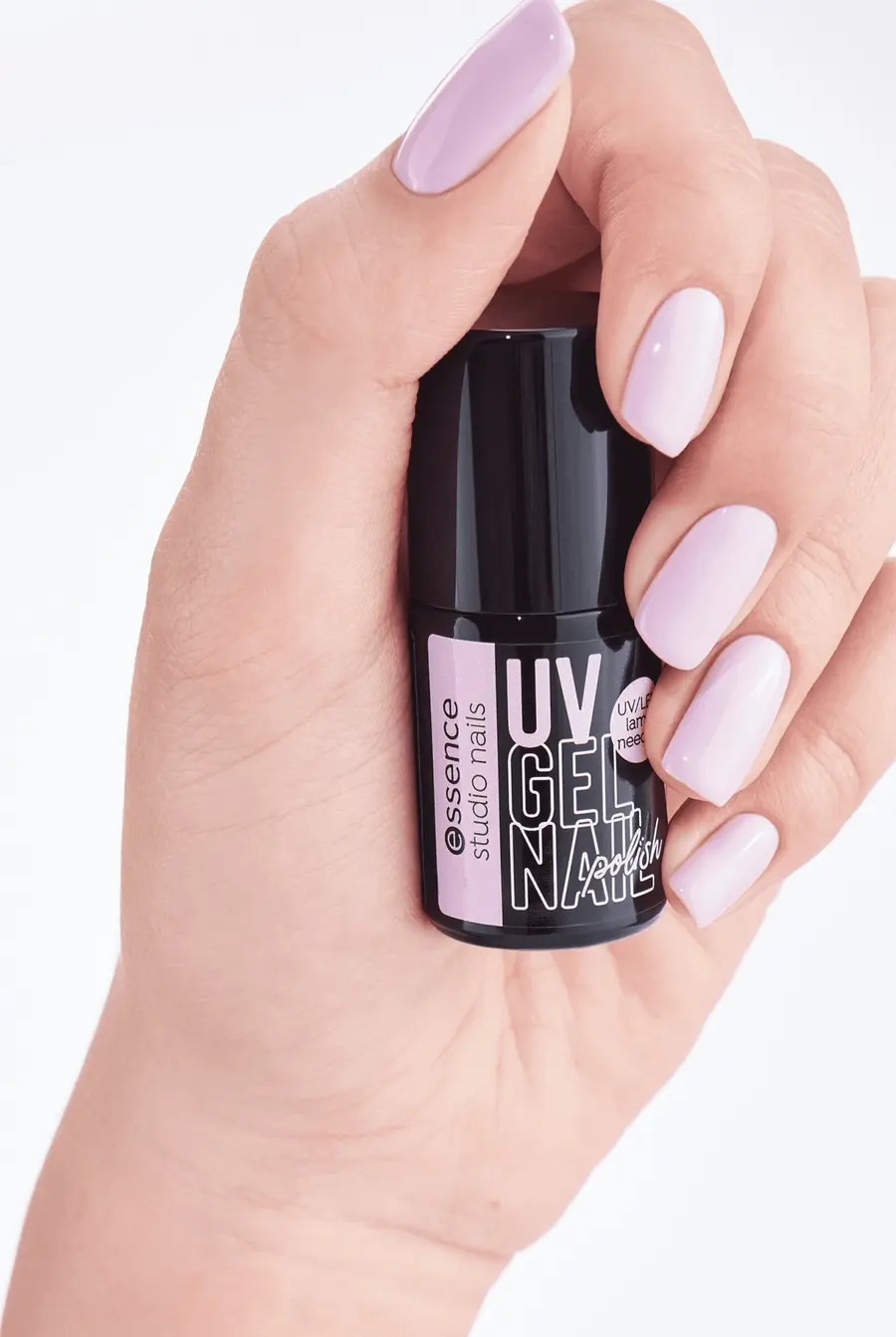 УФ-лак для ногтей essence studio nails UV GEL NAIL polish 103 lavender and ever — фото 3