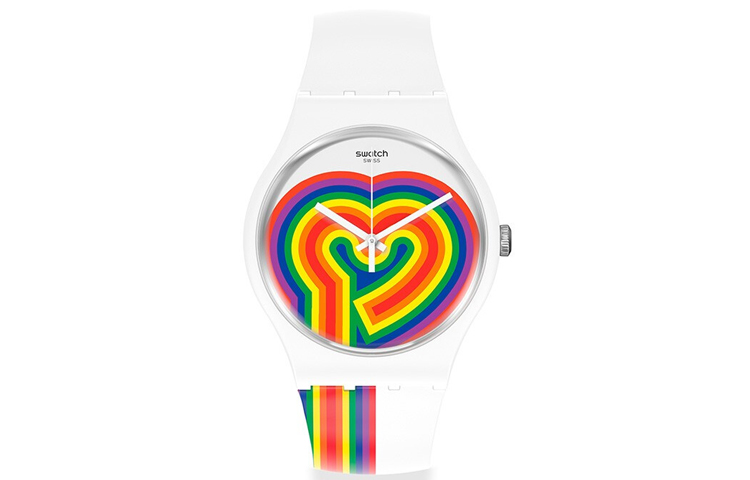 

Унисекс белые часы 41 мм SUOW171 SWATCH