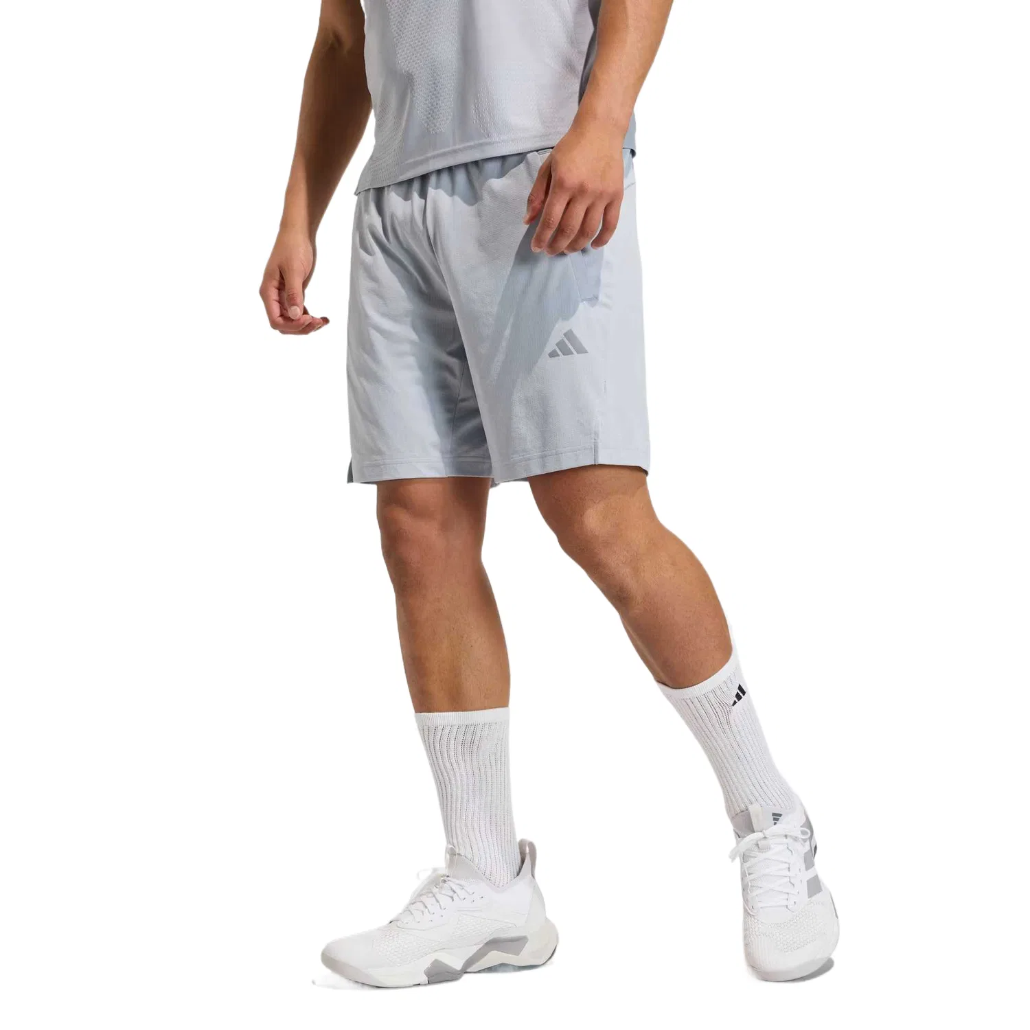 Спортивные шорты Climacool Adidas Halo Silver — фото 3